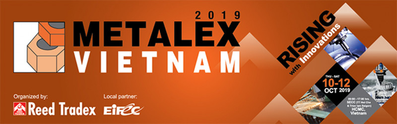 『Metalex Vietnam 2019』に出展いたします